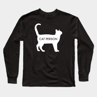 CAT PERSON Long Sleeve T-Shirt